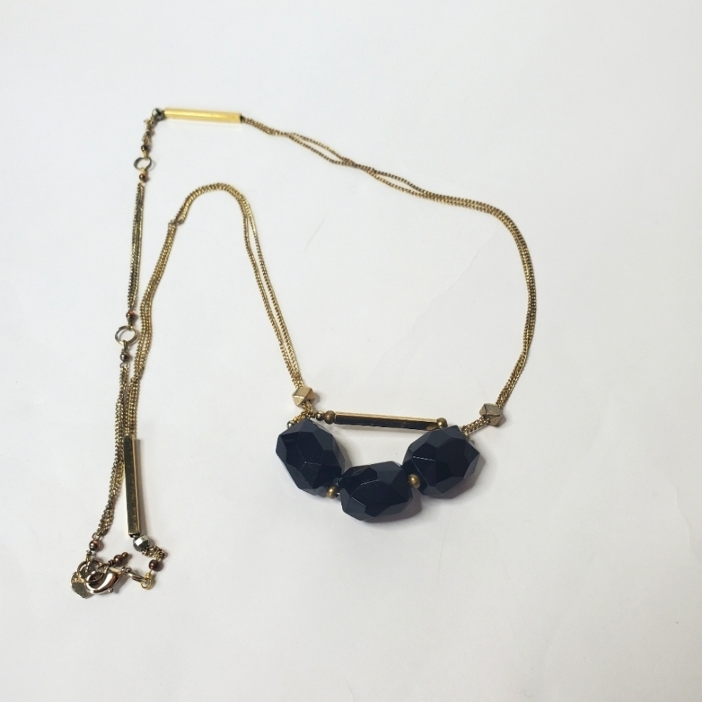Nakamol Women's Beaded Necklace Gold Toned